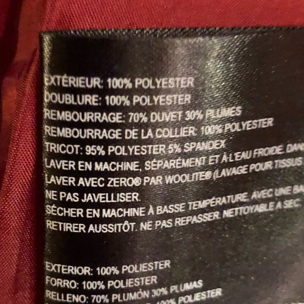 Bernardo Puffer Jacket Red XS - Picture 4 of 12